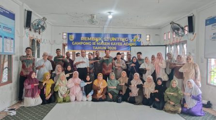 Membangun Generasi Sehat Sejak Dini Melalui Rembuk Stunting Gampong Ie Masen Kayee Adang